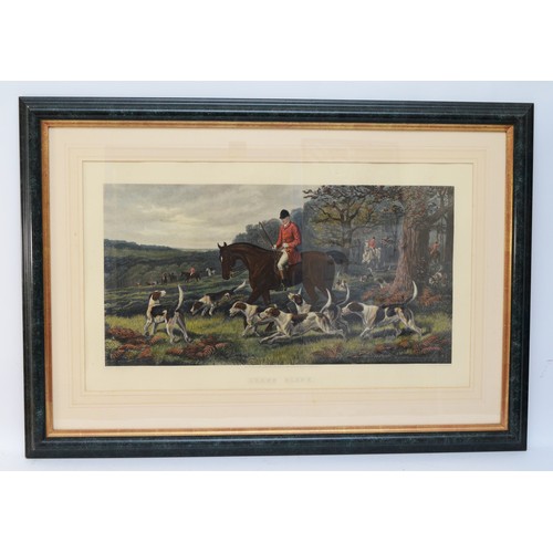 25 - Four large framed engravings, painted by E. A. S. Douglas, engraved by E. G. Hester, and published b... 