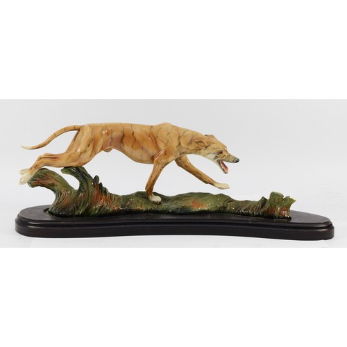 145 - Four Beswick ceramic models, to include, two standing foxes and two brunette standing horses, togeth... 