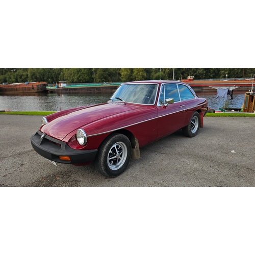 415 - 1978 MGB GT, 1800cc, overdrive. Registration number JGD 712T. Chassis number GHD5 474571 G. Engine n... 