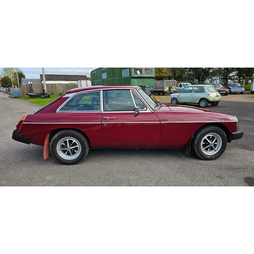 415 - 1978 MGB GT, 1800cc, overdrive. Registration number JGD 712T. Chassis number GHD5 474571 G. Engine n... 