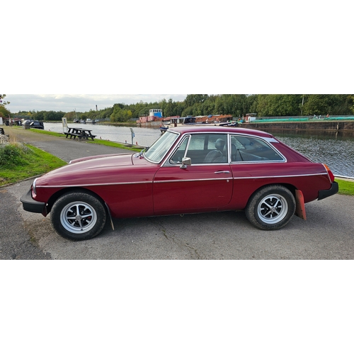 415 - 1978 MGB GT, 1800cc, overdrive. Registration number JGD 712T. Chassis number GHD5 474571 G. Engine n... 