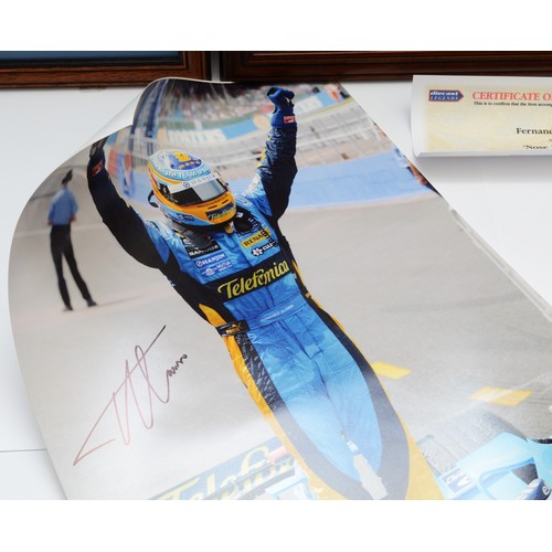 33 - Juan Pablo Montoya, by Martin Smith, limited edition print, signed by the artist, 87/500, 70 x 43cm ... 