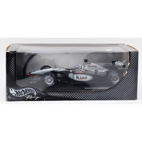 44 - Hot Wheels, Kimi Raikkonen, McLaren MP4-17, limited edition of 500, scale 1:18, CoA, box. (1 item)