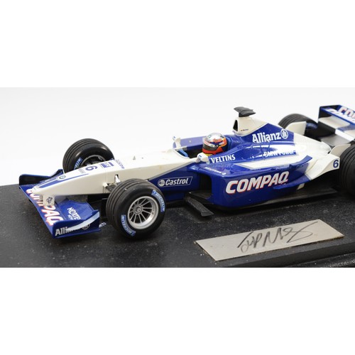 46 - Diecast Legends, Juan Pablo Montoya, Williams BMW FW23, 2001, limited edition of 500, scale 1:18, si... 