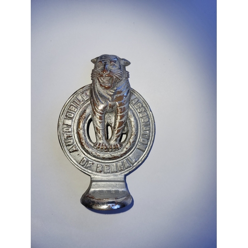 74 - A rare Automobile Association Of Bengal Car Badge. Membership number 3525. (1 item)