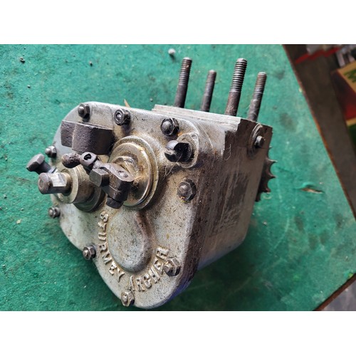 151 - A 1920s Sturmey Archer CS Four Stud Gearbox, 2 speed. We are informed by our vendor this was overhau... 