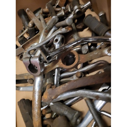 170 - A Quantity of Motorcycle Levers and Pedals