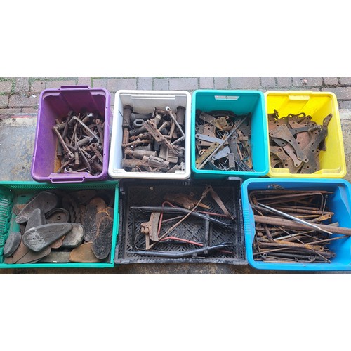 202 - Pre-War BSA Spares, including levers, foot pegs, engine plates, mag mounts, stays, stands, a swing a... 