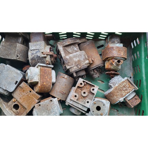 203 - Pre-War BSA Spares, including cylinder heads, valves, barrels, magnetos, generators (5 Crates, Heavy... 