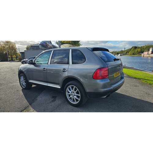 418 - 2004 Porsche Cayenne Tiptronic S, 3,189cc. Registration number LK04 WYR. VIN number WP1ZZZ9PZ4LA0156... 