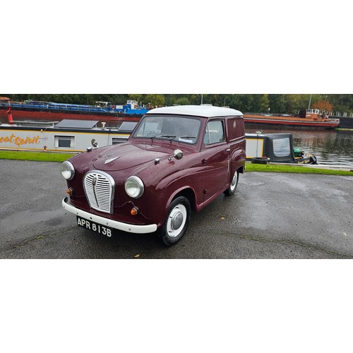 419 - 1964 Austin A35 van, 950cc. Registration  number APR 813B. Chassis number A-AV542778. Engine number ... 