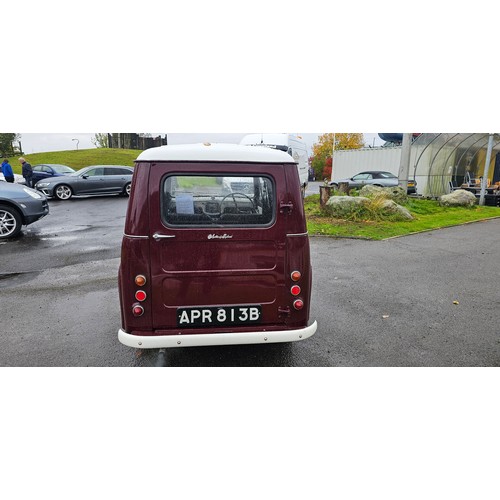 419 - 1964 Austin A35 van, 950cc. Registration  number APR 813B. Chassis number A-AV542778. Engine number ... 