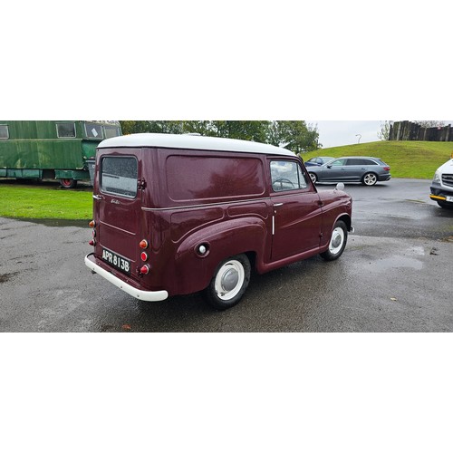 419 - 1964 Austin A35 van, 950cc. Registration  number APR 813B. Chassis number A-AV542778. Engine number ... 