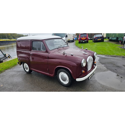 419 - 1964 Austin A35 van, 950cc. Registration  number APR 813B. Chassis number A-AV542778. Engine number ... 