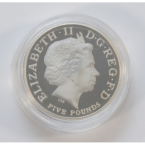 108 - Royal Mint, a double headed Prince of Wales and Queen Elizabeth II silver proof Piedfort coin