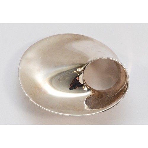 68 - Georg Jensen, a silver Möbius brooch, model 374B, designed by Vivianna Torun Bülow-Hübe, post 1945 m... 