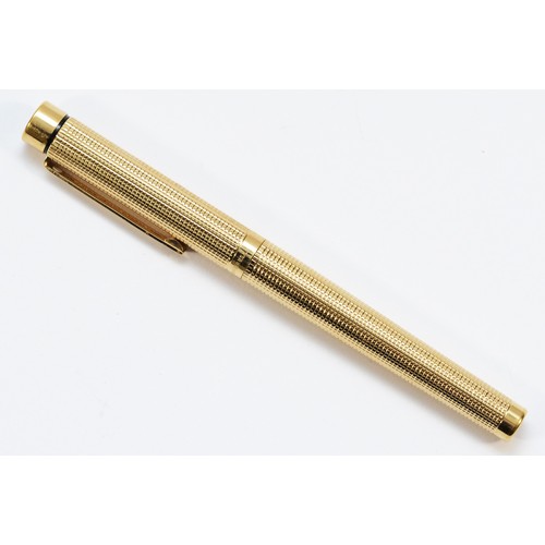 243 - Sheaffer, a gold filled fountain pen, with 14K gold nib, cartridge filler