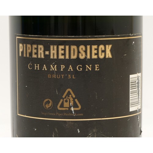 256 - Piper Heidsieck Champagne; Jeroboam (3L) bottle Cuvee year 2000, sealed.