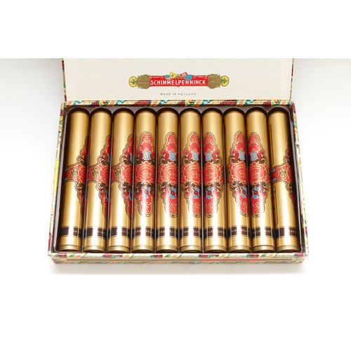 262 - Schimmelpenninck, a complete set of ten cigars, in original box.