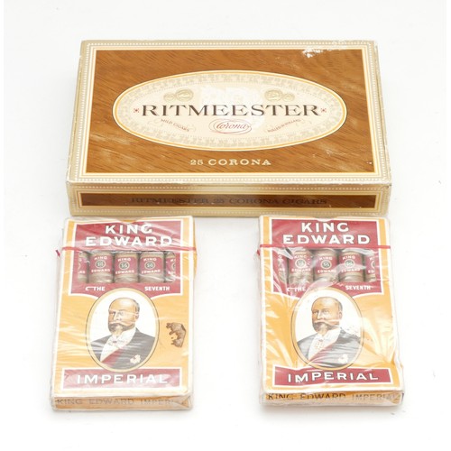 263 - Ritmeester, a complete set of twenty-five cigars, in original box, together with two sealed boxes of... 