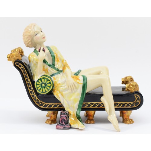 301 - A Peggy Davies x Kevin Francis limited edition ceramic figure, entitled 'Greta Garbo', for the Twent... 