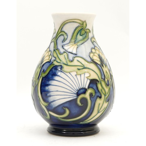 347 - A Moorcroft Centenary vase, in the pattern, 'Rough Hawksbeard', designed by J Moorcroft, dated 1997,... 