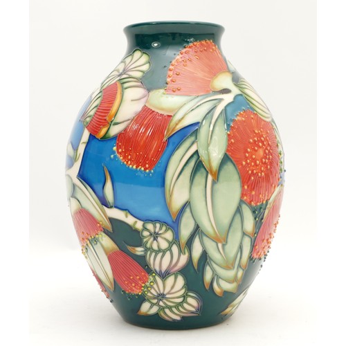 354 - A Moorcroft vase, in the pattern, 'Kulin', dated 2006, H-21cm.