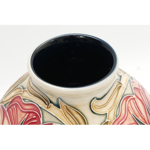 359 - A Moorcroft vase, in the pattern, 'Spanish', designed by Kerri Goodwin, dated 2013, H-14cm.