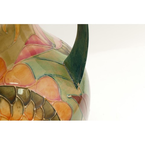 378 - A Moorcroft two-handled vase, in the pattern, 'Carp', designed by Sally Tuffin, dated 1990 with an A... 