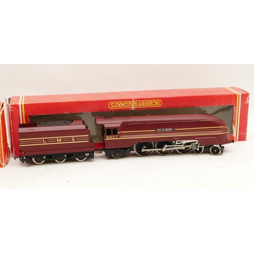 2 - Hornby Railways; 00 gauge LNER Class A4 4-6-2 loco and tender 'Mallard' (boxed) together with a LMS ... 