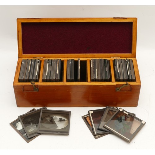 58 - Magic Lantern Slides: Scenes of Egypt: A collection of 76 glass lantern slides depicting Egypt, exam... 