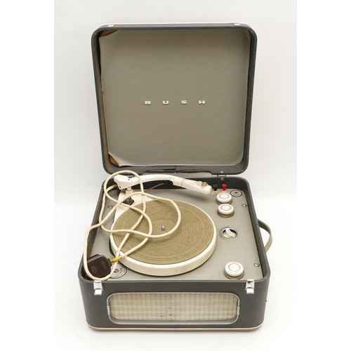 82 - Mid 20th century portable record players, to include a Pye record maker No 62, a Philips 'Disc Jocke... 