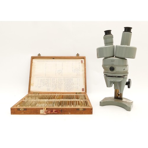 99 - Scientific and Natural History Interest; 94 specimen microscope slides on theme 'Insects', each labe... 