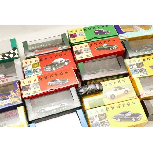 133 - A collection of over twenty boxed diecast model vehicles, makers to include Corgi, Vanguards and Lle... 