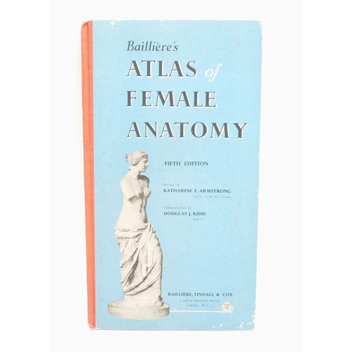 191 - Bailliere's Popular Atlas of the Anatomy and Physiology of the Female Human Body, circa 1956, togeth... 