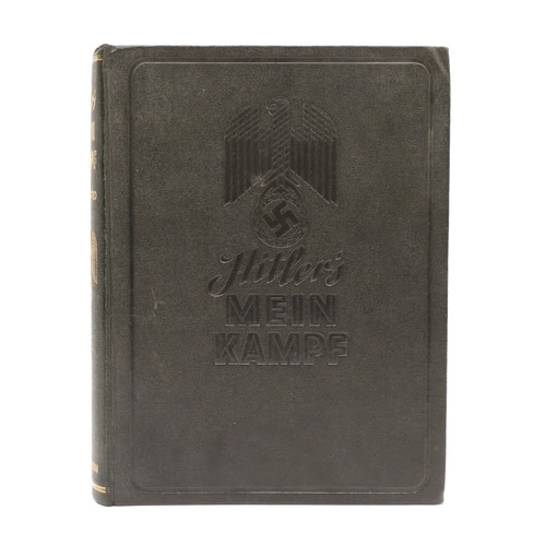 266 - Hitler Adolf: Mein Kampf. Unexpurgated edition published by Hutchinson & Co with English text and il... 