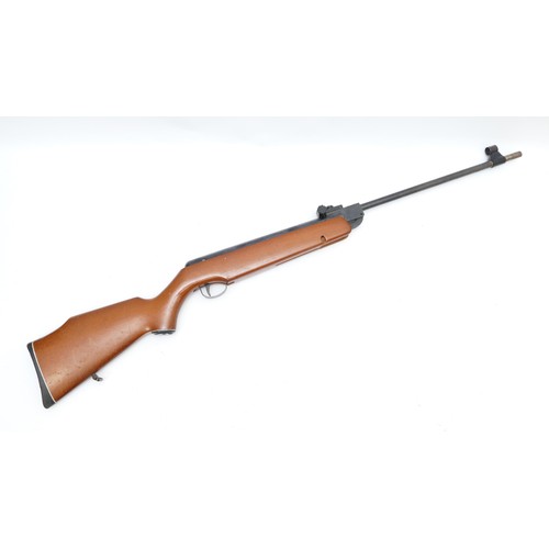 276 - A Webley and Scott Vulcan 22. calibre air rifle, patented 021752 and 39.5cm barrel.