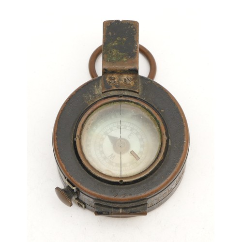 278 - WWII 1941 MKIII military compass, T.G & Co LTD London, patented B116039.