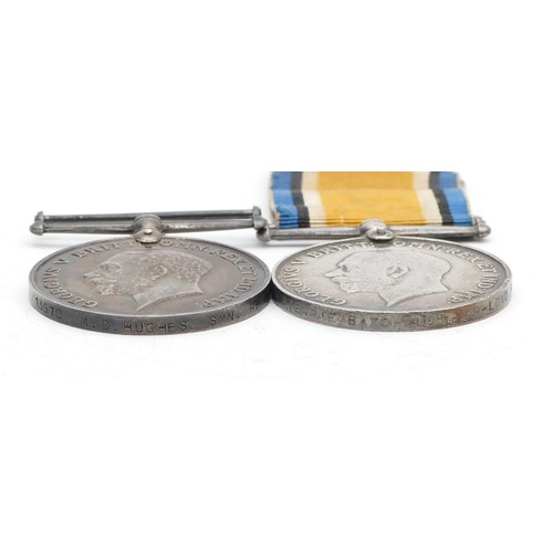 317 - WWI Four medals to include the 1914-1915 Star and War, 1914-1915 Star and War awarded to 2039 PTE. P... 