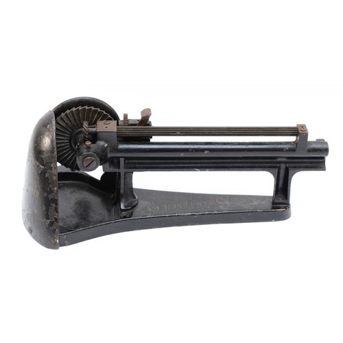 54 - A Victoria cast iron 'Jupiter Pencil Pointer' Sharpener, embossed on the base 'Guhl & Harbeck Hambur... 