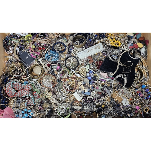 11 - Approximately 10kg of costume jewellery, unchecked