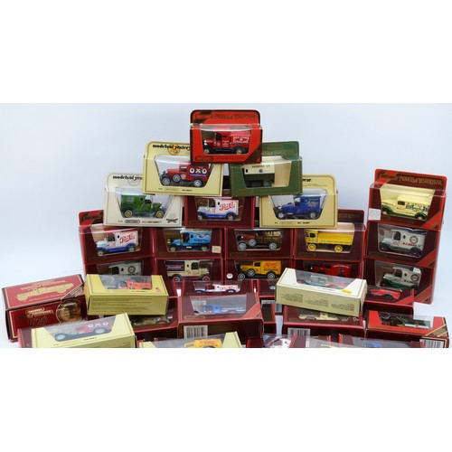 50 - Fifty nine die-cast model vehicles, in original boxes, to include 24 by Vanguard, 3 of which are lim... 