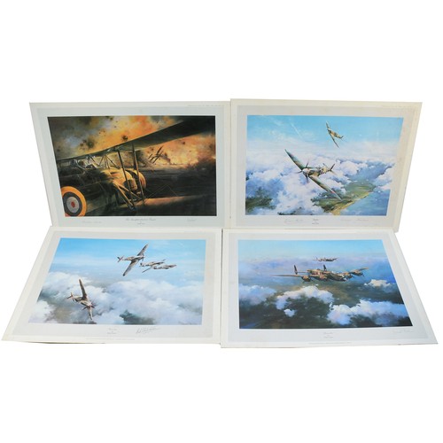 65 - The Swordfish Attack at Taranto, print mounted on hardboard, Universal Promotions, 1979, signed in p... 