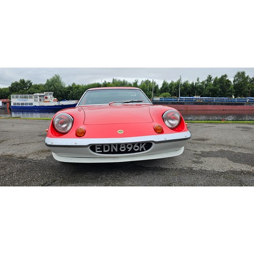 5 - 1972 Lotus Europa Series 2, 1470cc Ford Zetec. Registration number EDN 896K. Chassis number 71030703... 