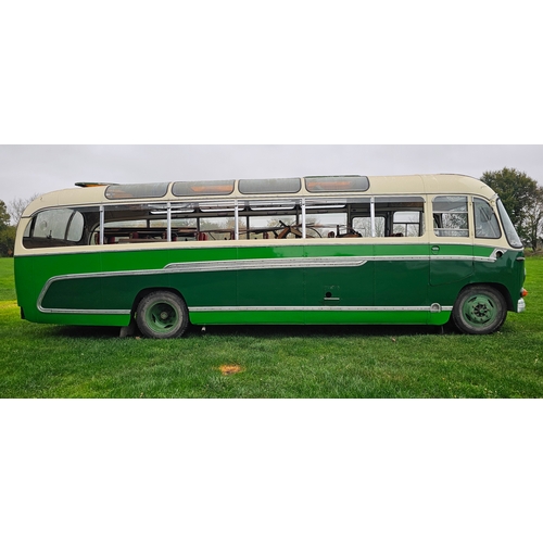  1960 Bedford SB3 Duple Super Vega, petrol. Registration number 551 HHW. Chassis number SB3 73484. 
S... 