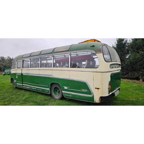  1960 Bedford SB3 Duple Super Vega, petrol. Registration number 551 HHW. Chassis number SB3 73484. 
S... 