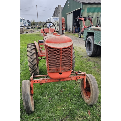  c.1948 Allis Chalmers Model B tractor. Registration number not registered.
There is no paperwork wit... 