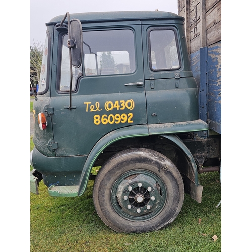  1974 Bedford TK 330 Diesel 5 Speed Flatbed Truck. Registration number WUA 195N. Chassis number EJR3B... 