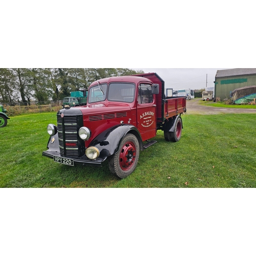  1952 Bedford M type, 3515cc. Registration number HPY 220. Chassis number MST 226559. Engine number K... 