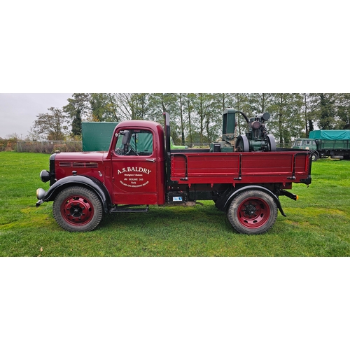  1952 Bedford M type, 3515cc. Registration number HPY 220. Chassis number MST 226559. Engine number K... 